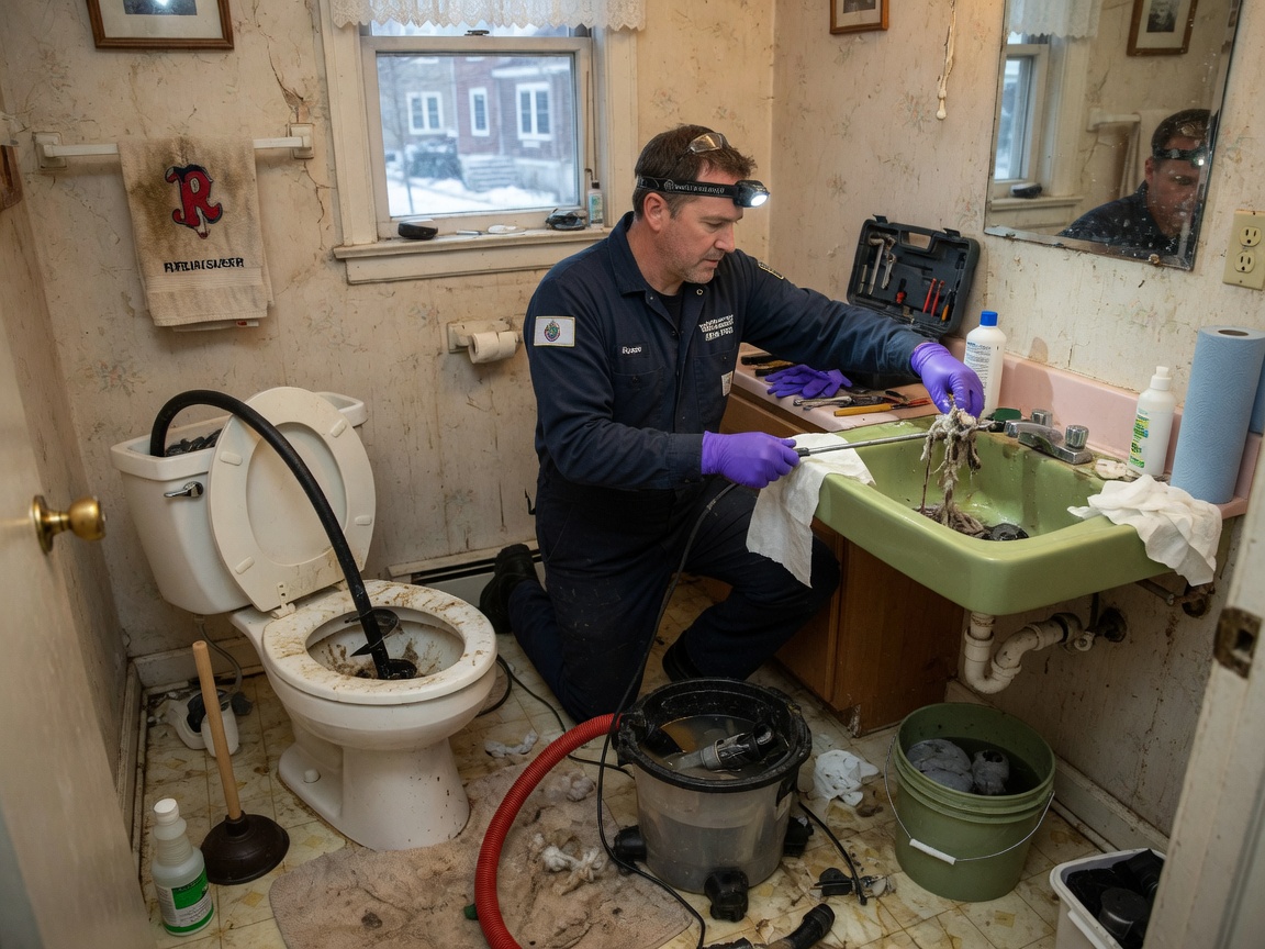 Clogged Toilet & Sink Cleaning in Worcester, MA